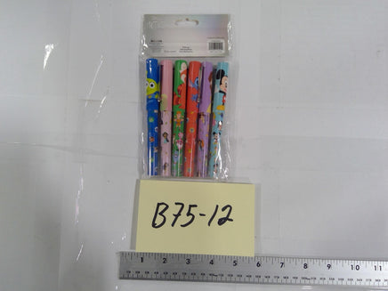 Disney 100 Kids Pens 6 Pack Multicolor Character Cartoon Writing Set Disney