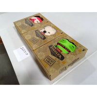 Zuru Fuggler Vacay Vibes Funny Ugly Monster Plush Bundle 3 Pack Red Cream Green