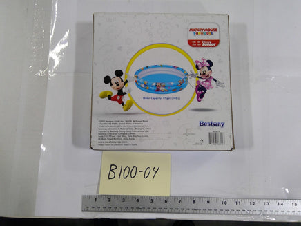 Disney Junior Mickey Mouse Play Pool 48"x10" Kids Ages 2+ Bestway Water Toy New