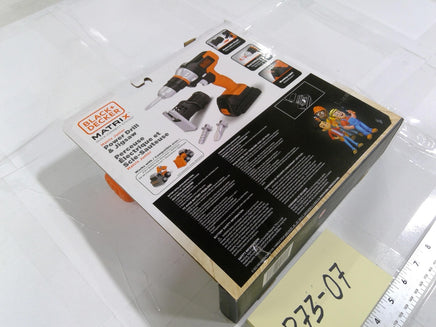 BLACK+DECKER Matrix Junior Power Drill & Jigsaw Kids Roleplay Toy 3+ Orange