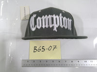 Compton Hat Cap Baseball Fitted Mens One Size Gray Streetwear Hip Hop City