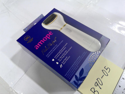 Amope Pedi Perfect Electronic Foot File Callus Remover Wet Dry White New