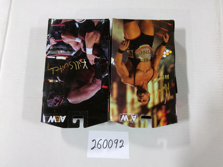 AEW All Out PPV Limited Edition Killswitch Wardlow Wrestling Figure 2-Pack Lot