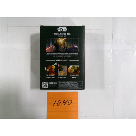 Star Wars Fandrop Mini Figure Set Unisex OS Black NEW Ahsoka Tano vs Maul SW02