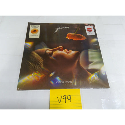 Kate Hudson Glorious Vinyl LP 12" Orange Marbled New Target Exclusive Poster