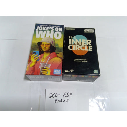 Relatable Joke's On Who & Spin Master The Inner Circle Adult Party Bundle NEW