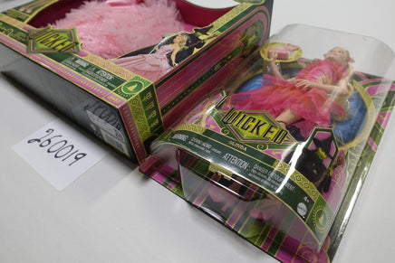 Wicked Glinda Dress Costume Girls 5-6 Pink Tiara Wand Doll Jakks Pacific