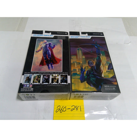McFarlane DC Multiverse Lex Luthor Power Suit Green Arrow Connor Hawke NEW Gold