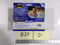 DC Batman SwimWays Air Boat Pool Toy Kids 4+ Bath Water Play Black New Toy