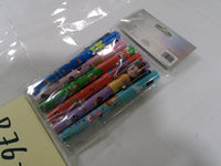 Disney 100 Kids Pens 6 Pack Multicolor Character Print School Writing Supplies