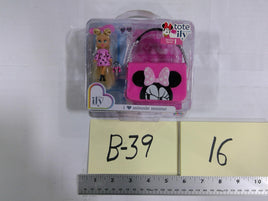 Disney Ily 4EVER Minnie Mouse Tote Ily Teenies Doll Playset New In Box Set