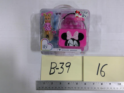 Disney Ily 4EVER Minnie Mouse Tote Ily Teenies Doll Playset New In Box Set