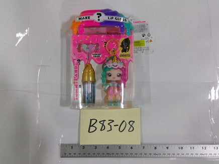 YummiLand Phoebe Frappe 3in Doll Playset Lip Gloss Scented New In Box MGA Toy