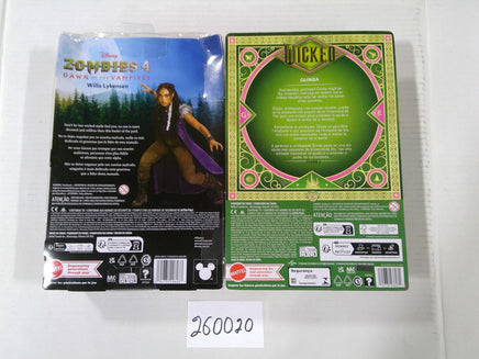 Disney Zombies 4 Willa Wicked Glinda Doll Fashion Lot 2 Mattel New In Box Set
