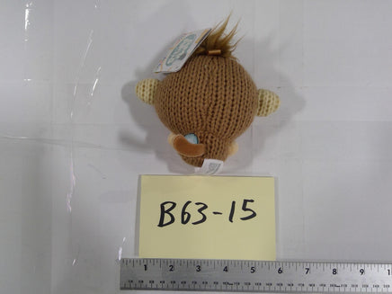 Ami Amis Monkey Plush Toy Small Brown Knitted Stuffed Animal Banana New Toy