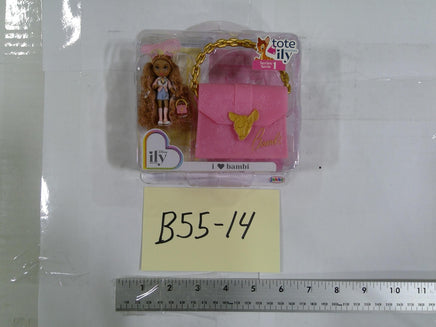 Disney Ily 4EVER Tote Ily Teenies Bambi 3in Doll Purse Series 1 New In Box Toy