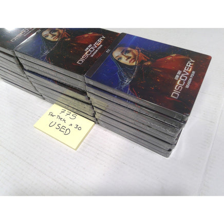 Paramount Star Trek Discovery Season 4 Blu-ray Lot 30 Units Blue USED Lot of 30