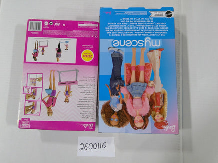 Barbie My Scene Chelsea Doll & Gymnastics Coach Playset Lot New Mattel