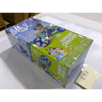 Bluey Junior Cruiser Toddler Trike 18-36 Months Blue New Damaged Box Ride-On Toy