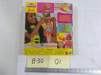 Play-Doh Barbie Florals & Fringe Fashion Playset Doll 5+ Hasbro New Pink Toy