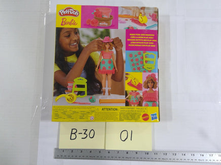 Play-Doh Barbie Florals & Fringe Fashion Playset Doll 5+ Hasbro New Pink Toy