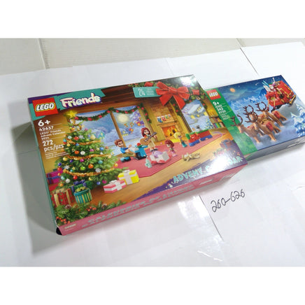 LEGO Friends Advent Calendar 2024 42637 & Santa's Sleigh 40499 Kids Multi New