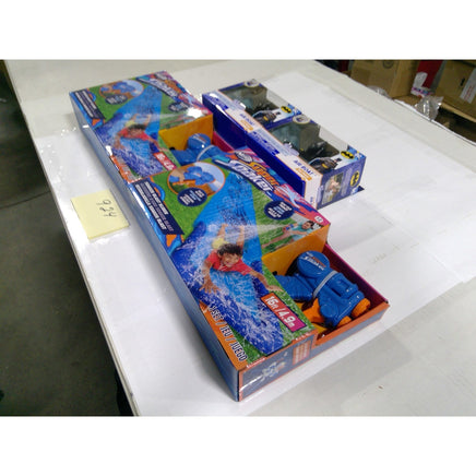 Nerf Super Soaker Slide & Swimways Batman Air Boat 4pc Bundle New Blue Outdoor