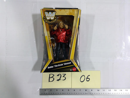 WWE Legends Bobby The Brain Heenan Elite Action Figure Mattel 6in Wrestling Toy