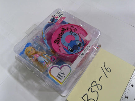 Disney Ily 4EVER Tote Ily Teenies Stitch 3in Doll Purse Series 1 New In Box Toy