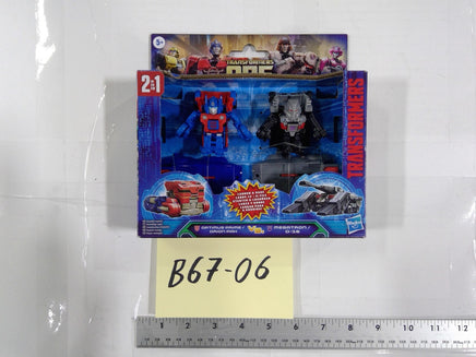 Transformers One Optimus Prime Vs Megatron D-16 Figure Set Hasbro Toy New 2-Pack