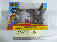Super Mario King Boo Luigi Boo Playset Jakks Pacific Light Up New Boxed Toy