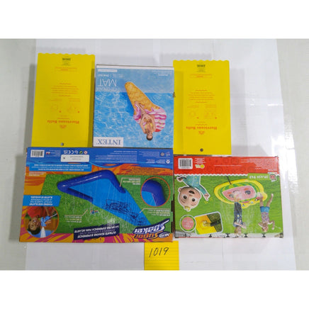 Nerf Intex Cocomelon Summer Water Toy Bundle Kids OS Multicolor New Slide Float