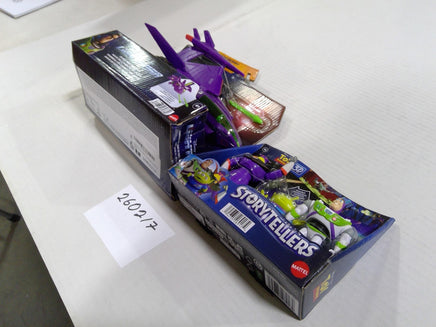 Disney Pixar Buzz Zurg Alien Toy Figure Lot Lightyear Storytellers Mattel New