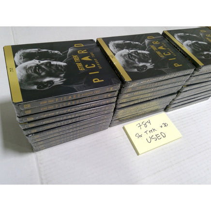 Star Trek Picard Season Two Blu-ray Steelbook Lot of 30 USED Sci-Fi TV Series
