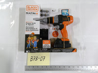 BLACK+DECKER Matrix Junior Power Drill & Jigsaw Kids Roleplay Toy 3+ Orange