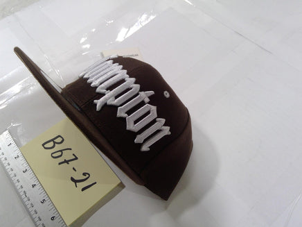 Compton Hat Cap Baseball Fitted Mens One Size Brown City Embroidered Streetwear