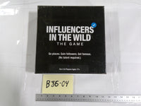 Influencers In The Wild The Game Adult Party Game 2-6 Players 17+ New Sealed
