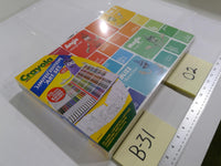 Crayola Limited Edition Art Set 115 Pc 8 Retired Colors Case Crayons Markers Kit