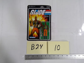 GI Joe Roadblock ReAction Action Figure Super7 Carded Toy Green Orange New