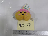 Ami Amis Donut Plush Toy Mini Yellow Pink Frosting Sprinkles New Knit Cute 3+