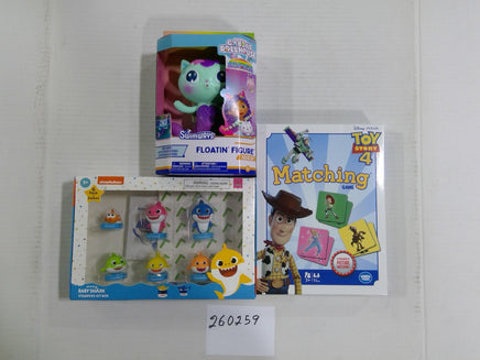Kids Toy Lot Disney Toy Story 4 Matching Game Baby Shark Gabby Set New