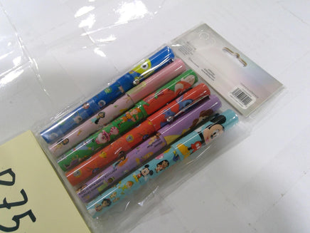 Disney 100 Kids Pens 6 Pack Multicolor Character Cartoon Writing Set Disney