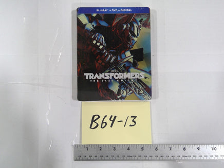 Transformers The Last Knight Blu-Ray DVD Digital HD SteelBook Mark Wahlberg 2017