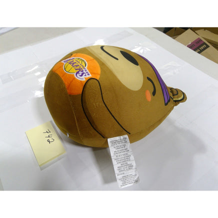 Pegasus Sports LA Lakers Squish Me Plush Bear NBA Brown Purple Excellent