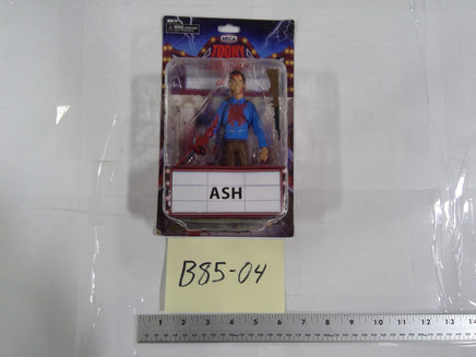 Evil Dead Toony Terrors Ash Action Figure 6in NECA Blue Toy Boxed New Horror