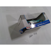 Maisto 1957 Chevrolet Corvette 1:24 Teal White New Special Edition Diecast Car