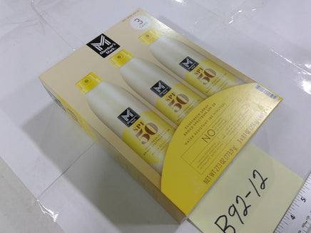Member's Mark Body Sunscreen SPF 50 27.3oz 3 Pack Waterproof Broad Spectrum New