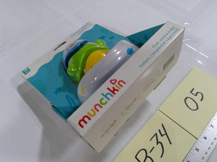 Munchkin Stack N' Match Floating Bath Stacking Toy 18m+ Fish Rings Multicolor