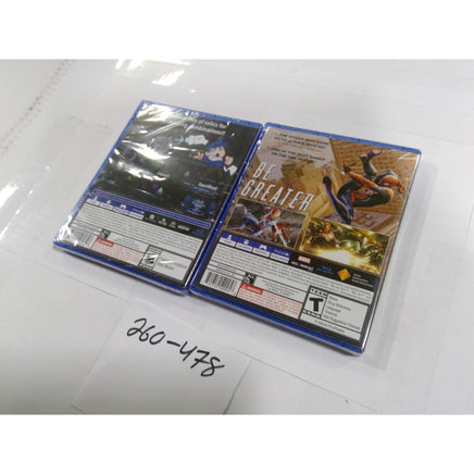 Sony Marvel Spider-Man GOTY & Revita PS4 Games Bundle New Sealed