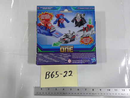 Transformers One Optimus Prime Orion Pax Vs Megatron Figure Set Hasbro Toy New